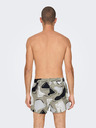 ONLY & SONS Costume de baie cu model gri pentru bărbați ONLY & SONS Todd