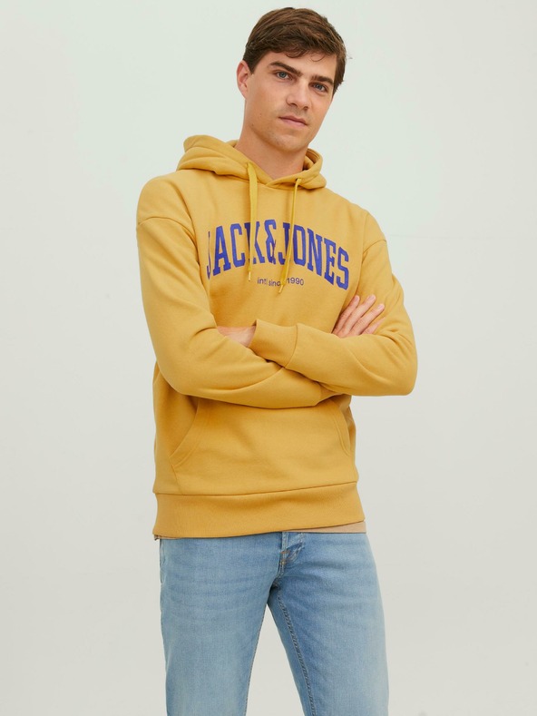 Jack & Jones Hanorac mustar Jack & Jones Josh pentru bărbați