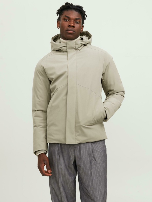 Jack & Jones Jachetă de iarnă bej Jack & Jones Keen pentru bărbați