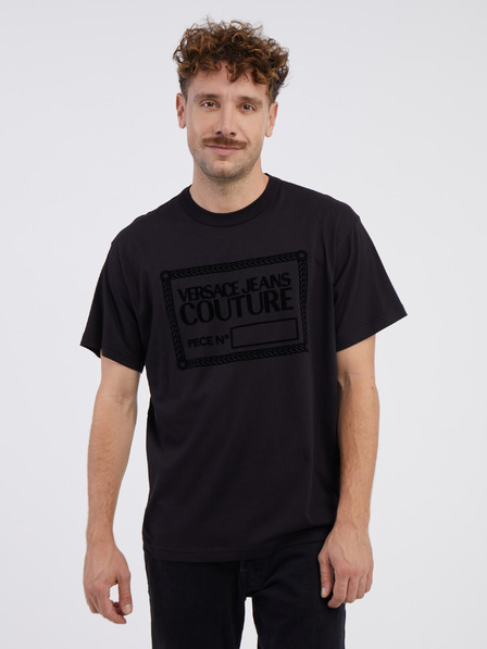 Versace Jeans Couture Tricou negru pentru bărbați Versace Jeans Couture