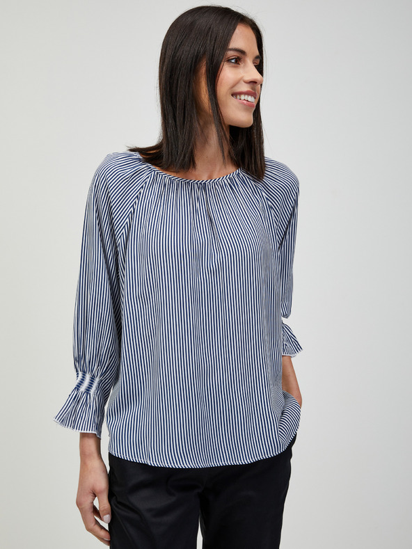 Orsay Bluză cu dungi albastre ORSAY