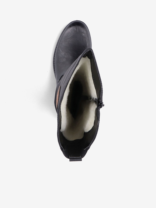 Rieker Cizme negre izolate pentru femei Rieker