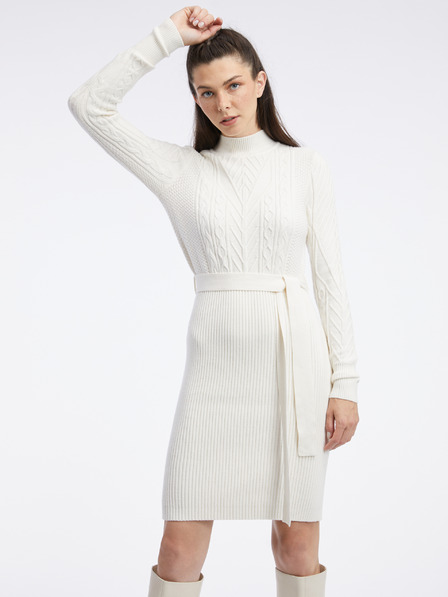 Orsay Rochie pulover pentru femei crem ORSAY