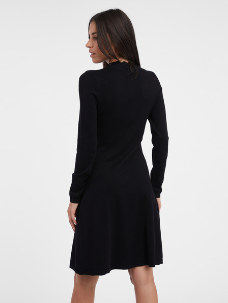 Orsay Rochie tricotată neagră pentru femei ORSAY