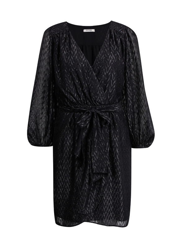 Orsay Rochie de damă neagră cu model ORSAY