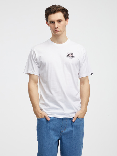 Vans Tricou alb pentru bărbați VANS Positive Attitude