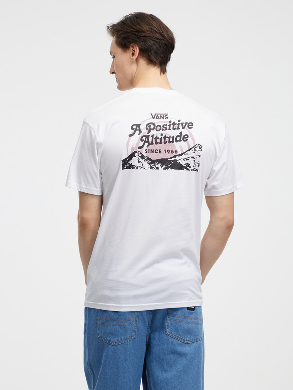 Vans Tricou alb pentru bărbați VANS Positive Attitude