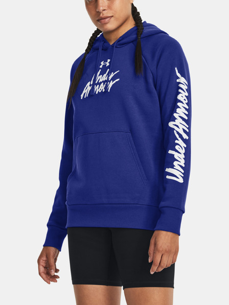 Under Armour Hanorac damă Under Armour UA Rival Fleece Graphic Hdy