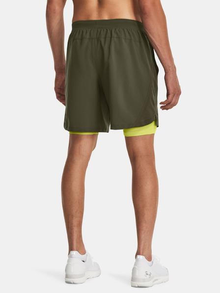 Under Armour Pantaloni scurți bărbați Under Armour UA LAUNCH 7'' 2-IN-1 SHORT