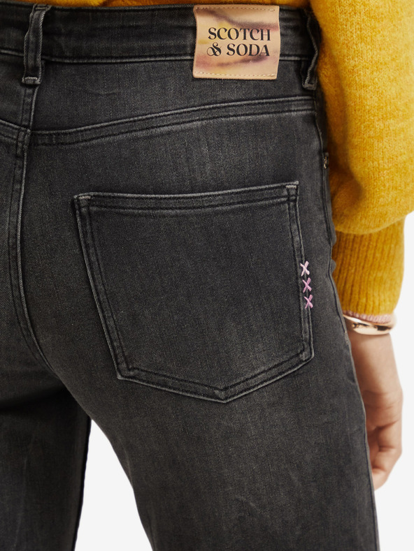 Scotch & Soda Blugi bootcut negri pentru femei Scotch & Soda