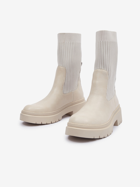 Orsay Cizme de iarnă bej pentru femei ORSAY