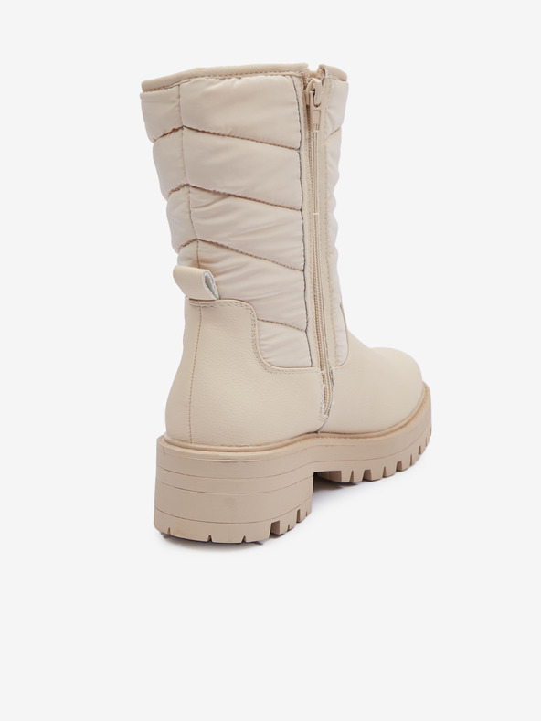 Orsay Cizme de iarnă bej pentru femei ORSAY