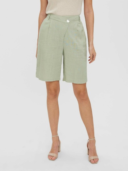 Vero Moda Pantaloni scurți verde deschis VERO MODA Josie