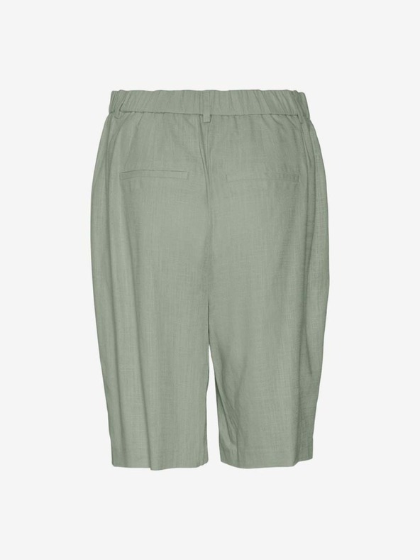 Vero Moda Pantaloni scurți verde deschis VERO MODA Josie