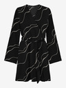 Vero Moda Rochie neagră cu model Merle VERO MODA pentru femei