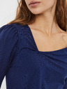 Vero Moda Tricou asimetric albastru VERO MODA Panda