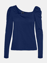Vero Moda Tricou asimetric albastru VERO MODA Panda