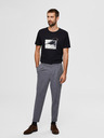 SELECTED Pantaloni scurți gri Selected Homme-Jim