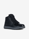 Geox Botine negre din piele pentru bărbați Geox Granito