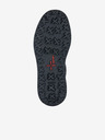 Geox Botine negre din piele pentru bărbați Geox Granito