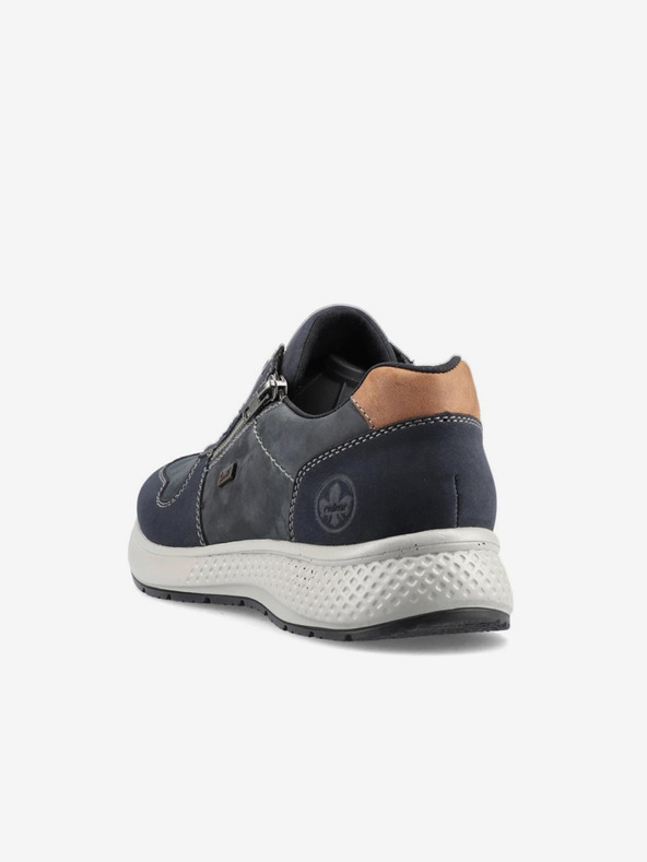 Rieker Cizme de bărbați albastre cu detalii din piele Rieker