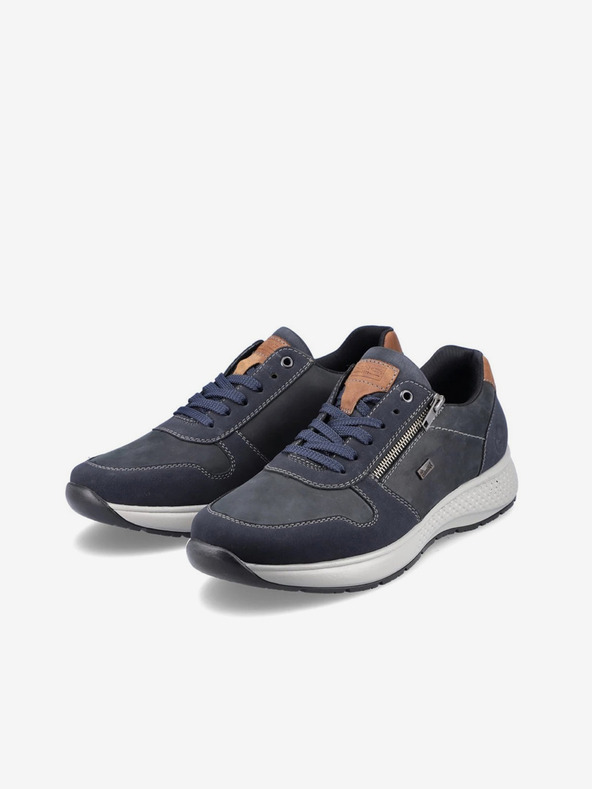 Rieker Cizme de bărbați albastre cu detalii din piele Rieker