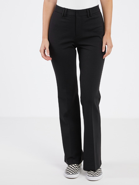 ONLY Pantaloni evazați negri pentru femei ONLY Peach