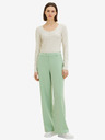 Tom Tailor Pantaloni largi pentru femei verde deschis Tom Tailor