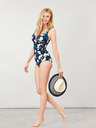 Tom Joule Costum de baie cu model albastru închis Top Tom Joule