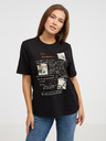 Scotch & Soda Tricou negru Scotch & Soda pentru femei