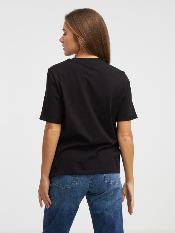 Scotch & Soda Tricou negru Scotch & Soda pentru femei
