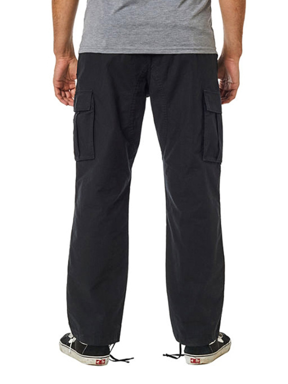 Fox Pantaloni de pânză pentru bărbați Fox Recon Stretch Cargo black - negru