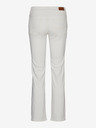 Vero Moda Blugi pentru femei cu croială dreaptă crem VERO MODA Daf