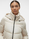 Vero Moda Crem VERO MODA haină matlasată de iarnă pentru femei Halsey