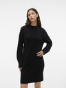 Vero Moda Rochie pulover negru pentru femei VERO MODA Goldneedle