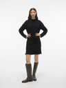 Vero Moda Rochie pulover negru pentru femei VERO MODA Goldneedle
