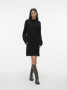 Vero Moda Rochie pulover negru pentru femei VERO MODA Goldneedle