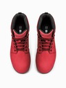 Ombre Clothing Adidași de gleznă roșii pentru bărbați T311