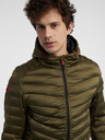Ombre Clothing Jachetă ușoară matlasată kaki pentru bărbați Ombre Clothing