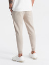 Ombre Clothing Pantaloni de trening bej pentru bărbați Ombre Clothing