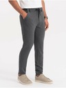 Ombre Clothing Pantaloni pentru bărbați gri Ombre Clothing