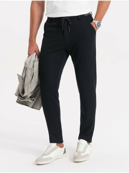Ombre Clothing Pantaloni bărbătești negri Ombre Clothing