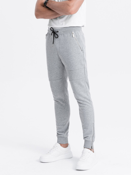 Ombre Clothing Pantaloni de trening Ombre Clothing pentru bărbați gri deschis