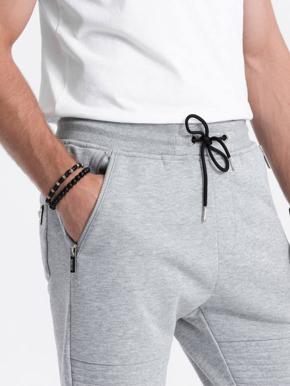 Ombre Clothing Pantaloni de trening Ombre Clothing pentru bărbați gri deschis