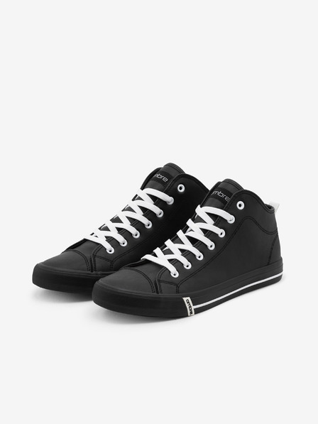 Ombre Clothing Adidași negri pentru gleznă, bărbați Ombre Clothing