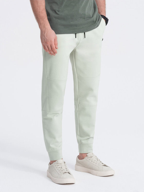 Ombre Clothing Trening de bază verde deschis pentru bărbați Ombre Clothing