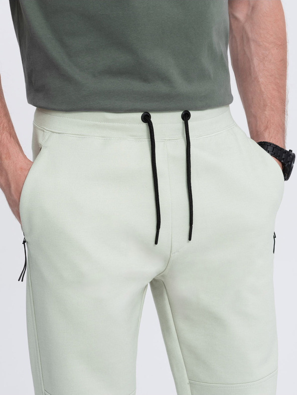 Ombre Clothing Trening de bază verde deschis pentru bărbați Ombre Clothing