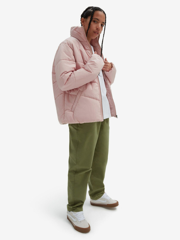 Vans Jachetă matlasată VANS Foundry Puff roz deschis pentru femei