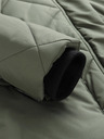 ALPINE PRO Palton matlasat verde pentru femei ALPINE PRO Gosbera