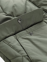 ALPINE PRO Palton matlasat verde pentru femei ALPINE PRO Gosbera